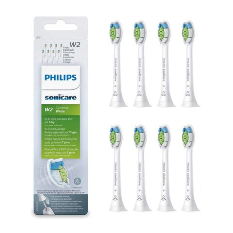 PHILIPS SONICARE накрайник за ел. четка за зъби x 8 Optimal White