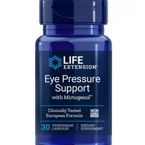 LIFE EXTENSION EYE PRESSURE SUPPORT with Mirtogenol Добро зрение с Пикногенол и Черна боровинка x 30 V caps