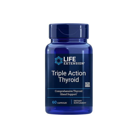 LIFE EXTENSION TRIPLE ACTION THYROID Формула за Щитовидна жлеза x 60 caps