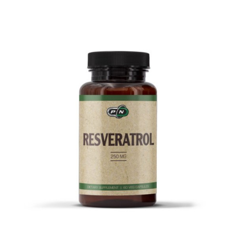 PURE NUTRITION RESVERATROL 250mg силни антиоксидантни свойства x 60 Caps