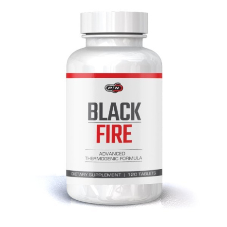 PURE NUTRITION BLACK FIRE Мощен термогенен фетбърнър за намаляване на теглото, апетита и повишаване на енергията x 120 Tabl