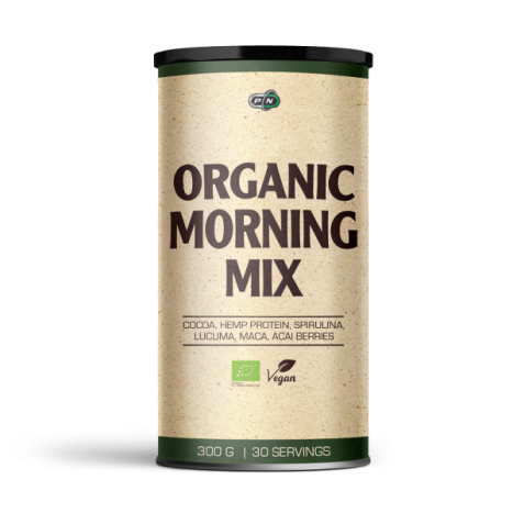 PURE NUTRITION BIO MORNING MIX Био хранителна добавка, която спомага за повишаване на енергията сутрин 300g