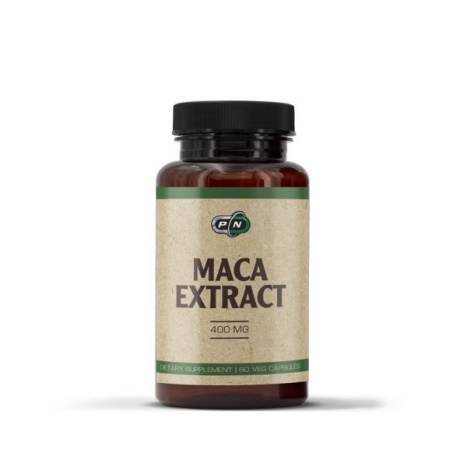 PURE NUTRITION MACA EXTRACT 400mg Билка за повишаване на тестостерона и адаптация на организма  x 60 Veg Caps