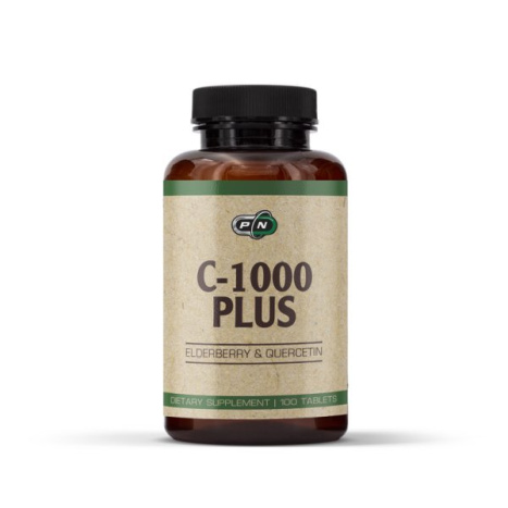 PURE NUTRITION VITAMIN C-1000 PLUS Витамин C с добавени кверцетин x 100 tabl