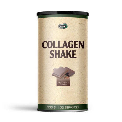 PURE NUTRITION COLLAGEN SHAKE CHOCOLATE телешки колеган за здрави стави, коса, кожа и нокти 300g