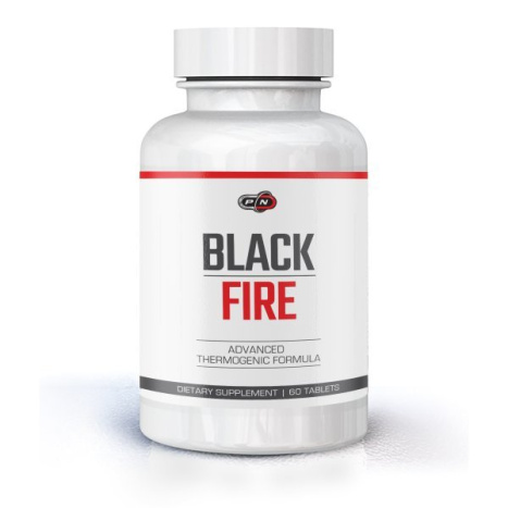 PURE NUTRITION BLACK FIRE за изгаряне на мазнини, съдържащ кофеин x 60 tabl