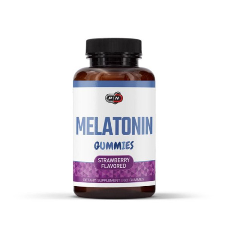 PURE NUTRITION MELATONIN STRAWBERRY 1 mg за улесняване на заспиването x 60 gummies