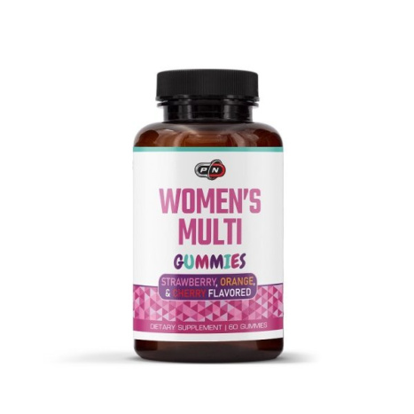 PURE NUTRITION WOMEN'S MULTI STRAWBERRY, ORANGE & CHERRY Формула за жени x 60 Gummies