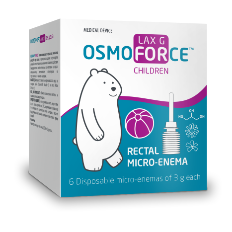 OSMOFORCE LAX G Микроклизма за деца 3g x 6