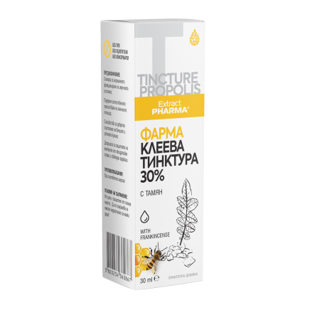 EXTRACT PHARMA ФАРМА Клеева тинктура 30% с тамяна 30 ml