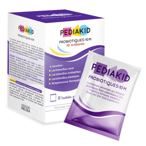 PEDIAKID Пробиотични сашета за възстановяване на чревната флора x 10 sachets