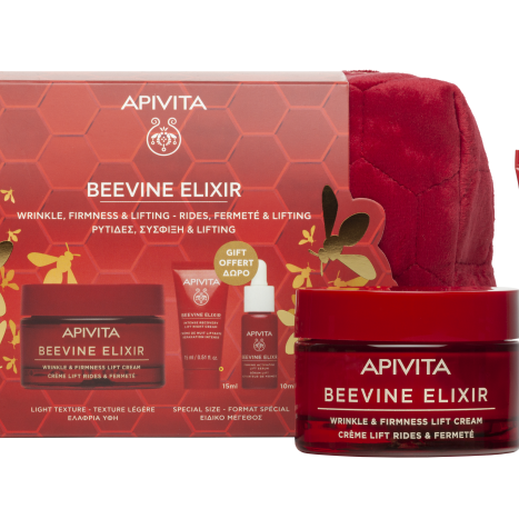 APIVITA PROMO BEEVINE ELIXIR Дневен крем с лека текстура 50ml + нощен крем 15ml + серум 10ml