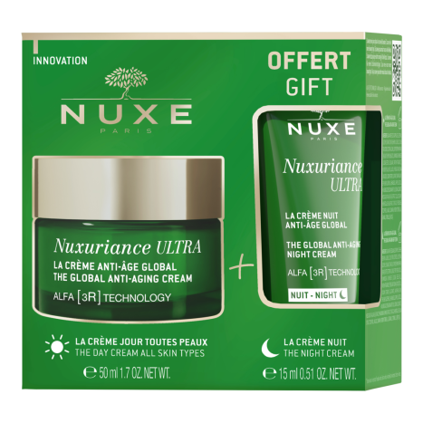 NUXE PROMO NUXURIANCE ULTRA Противостареещ крем с глобално действие 50ml + нощен крем 15ml