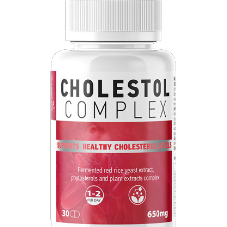 NATURA THERAPY CHOLESTOL COMPLEX 650mg против холестерол х 30 caps