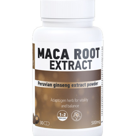 NATURA THERAPY MACA EXTRACT 400mg Екстракт от Мака повишава мъжкото либидо x 30 caps