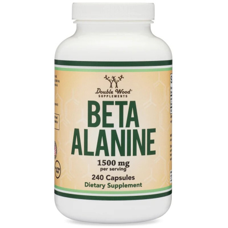 DOUBLE WOOD BETA ALANINE Бета аланин за мускулната сила и издръжливост х 240 caps