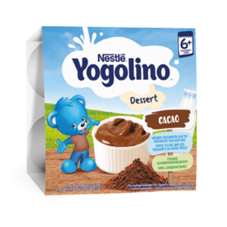 NESTLE YOGOLINO Milk dessert Cocoa 4 x 100g