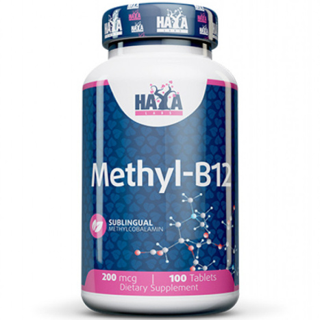 HAYA LABS METHYL-B12 Метил-Б12 200mcg x 100 tabl