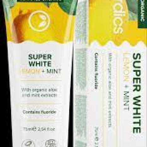 NORDICS SUPER WHITE Organic certified toothpaste for natural whitening 75ml