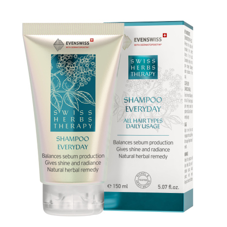 EVENSWISS Shampoo for daily use with Swiss herbs 150ml