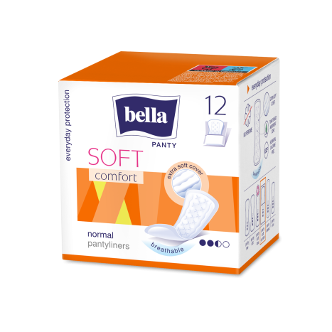 BELLA PANTY SOFT COMFORT everyday sanitary pads x 12