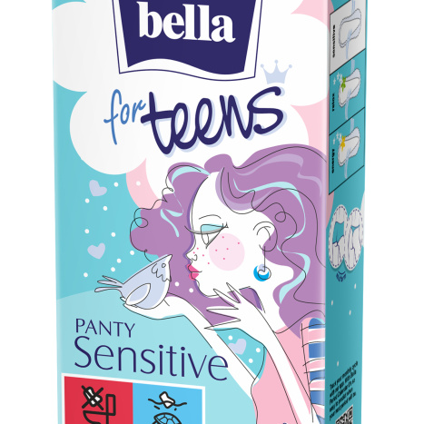 BELLA FOR TEENS PANTY SENSITIVE ежедневни дамски превръзки x 20