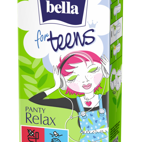BELLA FOR TEENS PANTY RELAX casual panties x 20