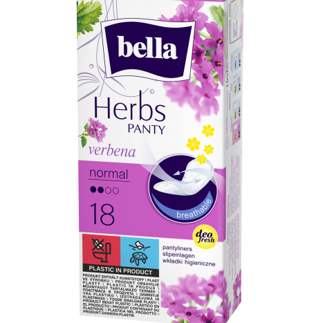 BELLA VERBENA extra soft deo fresh ежедневни дамски превръзки x 18