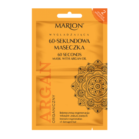 MARION 60 секундна маска за коса с АРГАНОВО МАСЛО 15ml