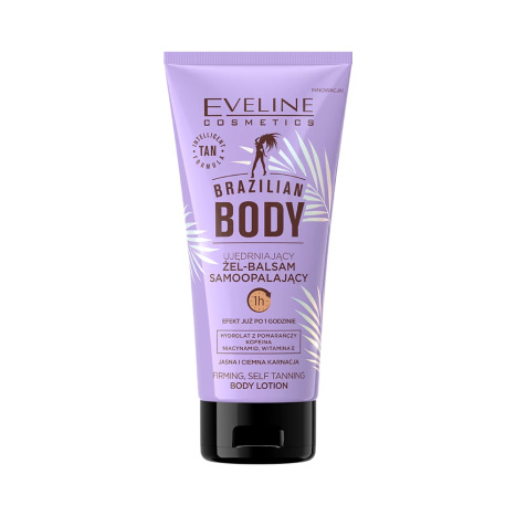 EVELINE EV1 BRAZILIAN BODY SELF-TANNING Стягащ лосион за тяло 150ml