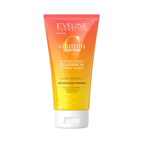 EVELINE EV1 VITAMIN C 3XACTION Почистващ Гел-Есенция за  лице 150ml