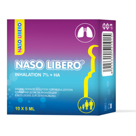 NASO LIBERO 7%+ HA разтвор за инхалации 5ml x 10