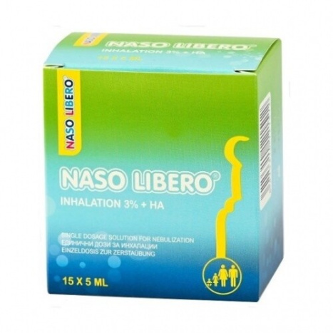 NASO LIBERO 3% for inhalations 5ml x 15