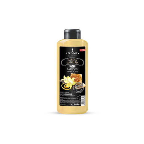 AFRODITA COSMETICS Hair shampoo Honey & Vanilla 1l