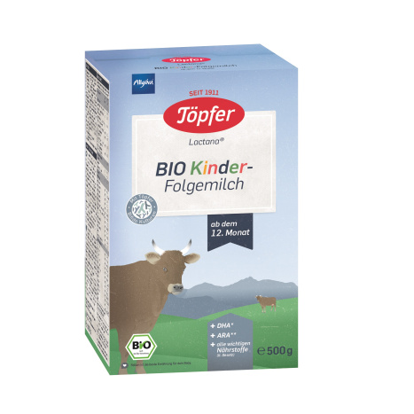 TOPFER LACTANA KINDER Organic milk for over 1 year 500g