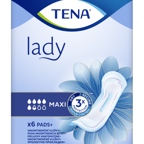 TENA LADY Maxi Insta Dry Дамски урологични превръзки x 6