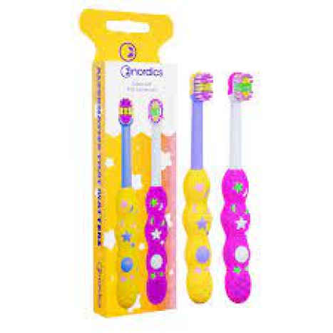NORDICS Premium Baby toothbrushes set SOFT 4080 x 2