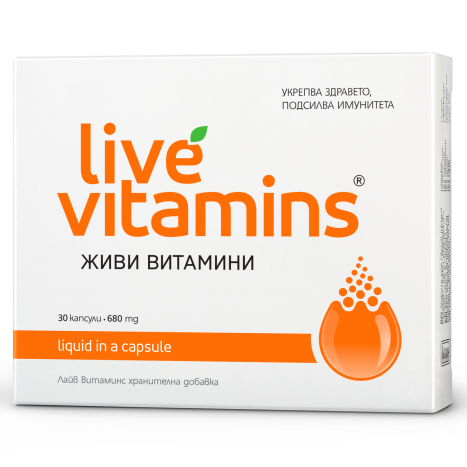 VITASLIM LIVE VITAMINS Live vitamins 680mg x 30 caps
