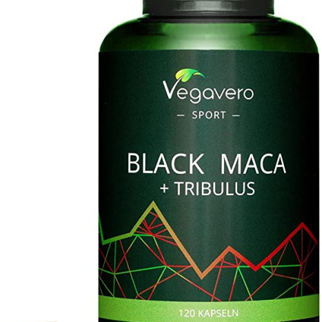 VEGAVERO Black Maca +Tribulus  / Черна мака + Трибулус Терестрис х 120 caps
