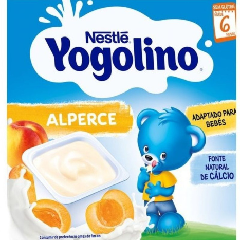 NESTLE YOGOLINO Milk dessert Apricot 4 x 100g