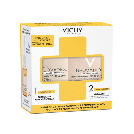 VICHY PROMO NEOVADIOL PERI MENOPAUSE cream dry skin 50ml + MENO 5 BI serum 30ml