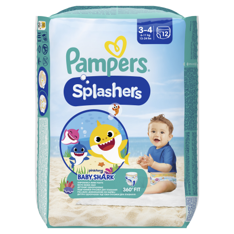 PAMPERS бански POS 3 MIDI x 12