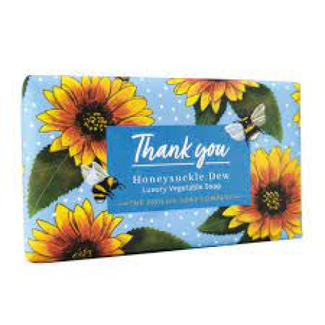 ENGLISH SOAP COMPANY On occasion, Soap "Thank you" - honeysuckle 190 g