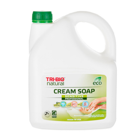 TRI-BIO Натурален еко крем-сапун Cream, 2.84 l