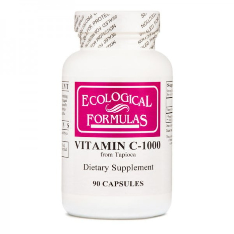 ECOLOGICAL FORMULAS Vitamin C-1000 from Tapioca x 90 caps
