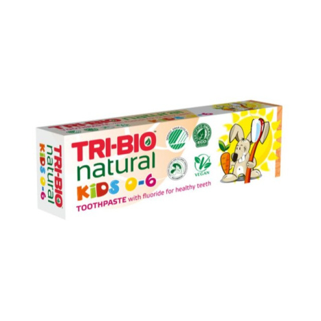 TRI-BIO Натурална еко детска паста за зъби Kids, 50ml