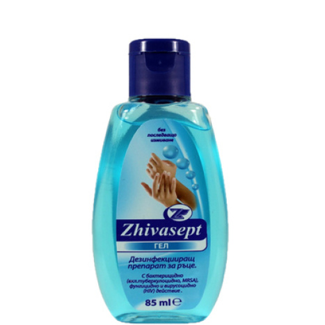 ZHIVASEPT hand gel disinfectant 85ml