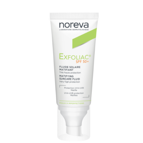 NOREVA EXFOLIAC SPF50+ течен матиращ крем протектор 40ml/P01087