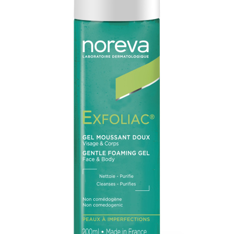 NOREVA EXFOLIAC почистващ гел за мазна кожа 200ml/P01073