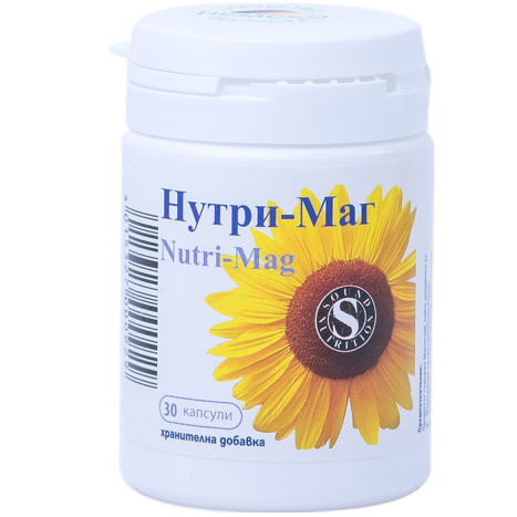 NATURPHARMA NUTRI-MAG for magnesium deficiency x 30 tabl